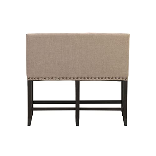 Modus Furniture Yosemite Counter Banquette, 40 x 45-Inch, Café