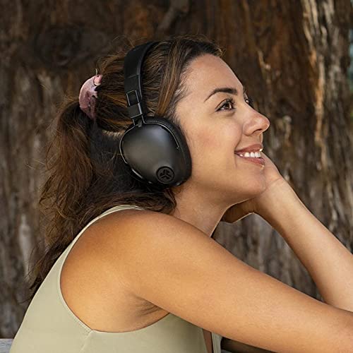 JLab Studio Pro ANC Bluetooth Wireless Over-Ear Headphones | 45+ Hour Bluetooth 5 Playtime | Smart Active Noise Cancellation | EQ3 Sound | Ultra-Plush Faux Leather and Cloud Foam Cushions | Black