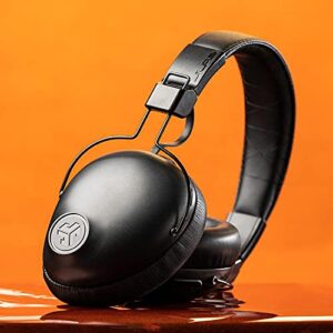 JLab Studio Pro ANC Bluetooth Wireless Over-Ear Headphones | 45+ Hour Bluetooth 5 Playtime | Smart Active Noise Cancellation | EQ3 Sound | Ultra-Plush Faux Leather and Cloud Foam Cushions | Black