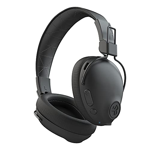 JLab Studio Pro ANC Bluetooth Wireless Over-Ear Headphones | 45+ Hour Bluetooth 5 Playtime | Smart Active Noise Cancellation | EQ3 Sound | Ultra-Plush Faux Leather and Cloud Foam Cushions | Black