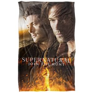 Supernatural Up Close and Personal Silky Touch Super Soft Throw Blanket 36" x 58"