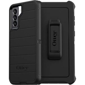 otterbox defender pro series case & holster for samsung galaxy (s21+) 5g - black
