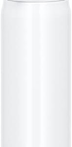 Thermos JNL-505 WHGY Water Bottle, Vacuum Insulated Travel Mug, 16.9 fl oz (500 ml), White Gray