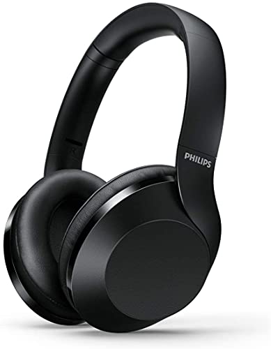 PHILIPS Wireless Bluetooth Over-Ear Headphones Noise Isolation Stereo with Hi-Res Audio, up to 30 Hours Playtime with Rapid Charge (Noise Isolation)