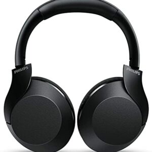 PHILIPS Wireless Bluetooth Over-Ear Headphones Noise Isolation Stereo with Hi-Res Audio, up to 30 Hours Playtime with Rapid Charge (Noise Isolation)