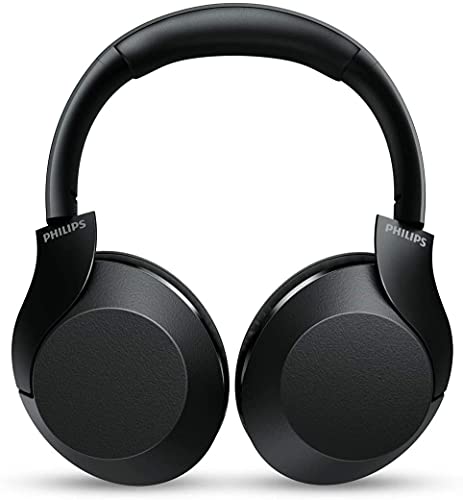 PHILIPS Wireless Bluetooth Over-Ear Headphones Noise Isolation Stereo with Hi-Res Audio, up to 30 Hours Playtime with Rapid Charge (Noise Isolation)