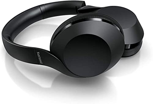 PHILIPS Wireless Bluetooth Over-Ear Headphones Noise Isolation Stereo with Hi-Res Audio, up to 30 Hours Playtime with Rapid Charge (Noise Isolation)