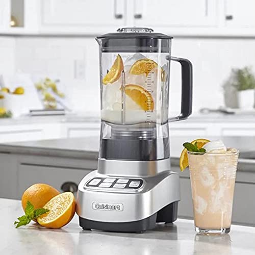 Cuisinart SPB-650 Velocity Ultra 7.5 1 HP Blender Silver Bundle with 1 YR CPS Enhanced Protection Pack