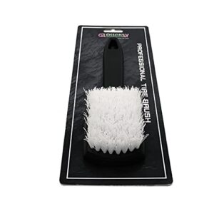 GLOSSONLY Car Tire Brush, Car Detailing Wheel Cleaning Brush, Wheel & Rim Brush for Car Rim, Easy Scrubbing for Car, Truck, SUV & Motorcycle