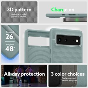 Caseology Parallax Protective Case Compatible with Google Pixel 6 Case (2021) - Sage Green