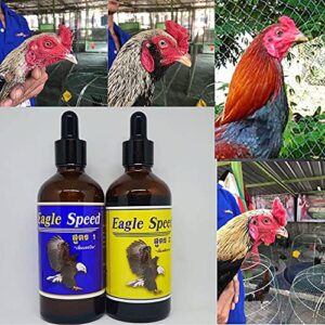 SPEED SUPER NANO DROP 35 ML. Essential Amino Acids Rooster Booster Vitamins Chicken Supplement For Fast Proven Recovery Body & Energy, Blood Care Build Muscles Feed Poultry Fighting Gamecocks Hen Food