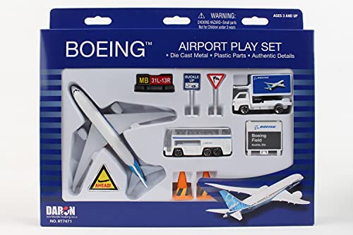 Daron Boeing Commerical Play Set w/ 787 RT7471