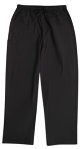 tropi men's scrub pants uniforms for men 6953-black-xl