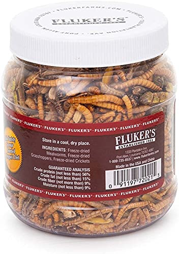 Fluker's Bearded Dragon Medley Treat Food 1.8oz - Includes Attached DBDPet Pro-Tip Guide