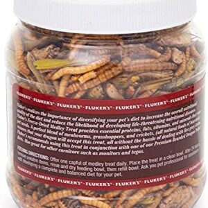Fluker's Bearded Dragon Medley Treat Food 1.8oz - Includes Attached DBDPet Pro-Tip Guide