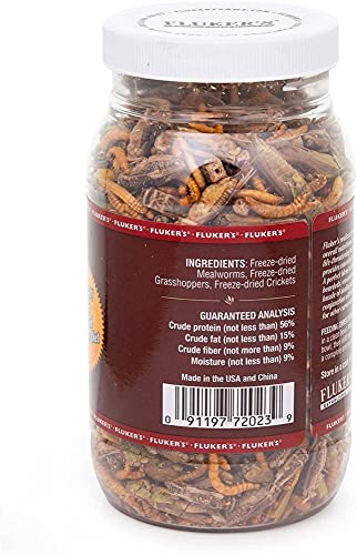Fluker's Bearded Dragon Medley Treat Food 3.2oz - Includes Attached DBDPet Pro-Tip Guide