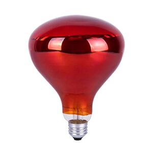 wesome lighting reptile heat lamp bulb, 100 watts infrared basking spot light for reptiles,amphibian and glass terrarium, 1 pack