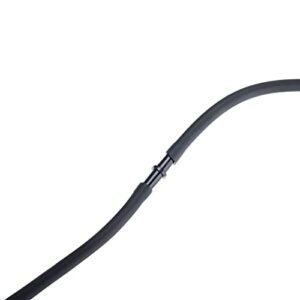 Patioer Aquarium Airline Tubing Black, 320 Ft Standard 3/16" Silicone Flexible Airline Tubing Hose for Aquariums, Fish Tank, Terrariums, and Hydroponics, Air Pump Accessories