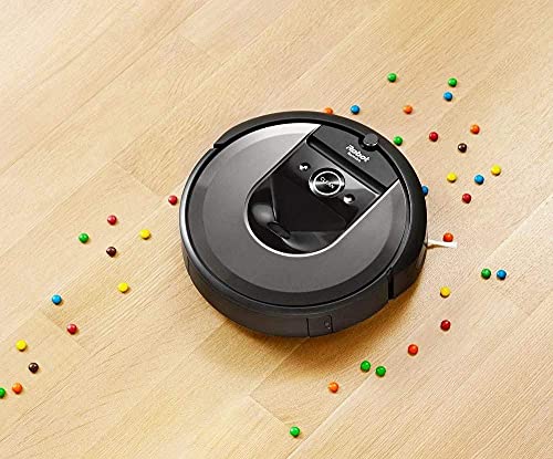 iRobot Roomba i7+ (7550) Robot Vacuum with Automatic Dirt Disposal-Empties Itself, Wi-Fi Connected, Smart Mapping, Compatible with Alexa, Ideal for Pet Hair, Carpets, Hard Floors, Black (Renewed)