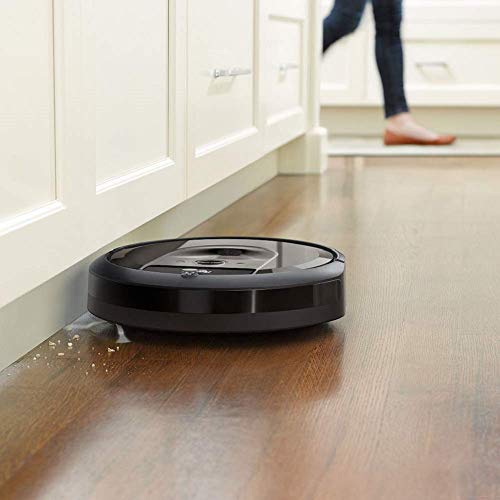 iRobot Roomba i7+ (7550) Robot Vacuum with Automatic Dirt Disposal-Empties Itself, Wi-Fi Connected, Smart Mapping, Compatible with Alexa, Ideal for Pet Hair, Carpets, Hard Floors, Black (Renewed)