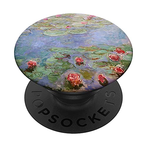 Monet's Water Lilies Modern Art Impressionism Painting Cover PopSockets Swappable PopGrip