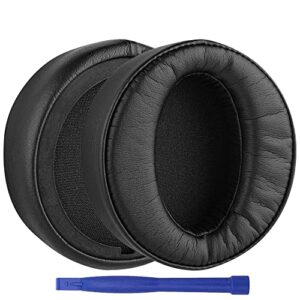 mdr-xb950bt ear pads, replacement ear cushions protein leather memory foam earpads for sony mdr xb950bt xb950n1 xb950b1 xb950ap xb950/h wireless bluetooth headphones - black