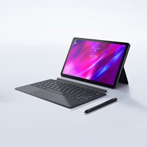 lenovo tab p11 plus (1st gen) - 2021 - tablet - long battery life - 11" lcd - mediatek octa-core processor - 6gb memory - 128gb storage - android 11 - bluetooth & wi-fi - keyboard & pen included