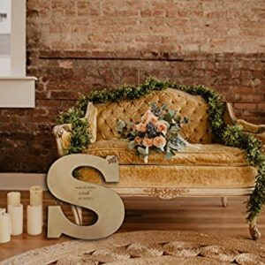 Wood Letter Wedding Guestbook | Personalized Wedding Sign | Modern Wedding Decor | Guest Book Alternative | Event Sign in