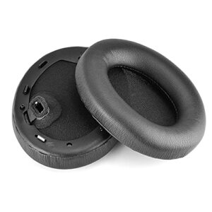 WH-1000XM4 Ear Pads for Sony Headphones, BUTIAO Replacement Earpads Ear Cups Cushion Muffs Repair Parts for Sony WH 1000XM4 Over-Ear Headphones with Protein Leather Noise Isolation Memory Foam - Black