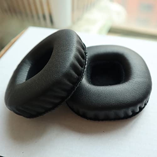 MID ANC Ear Pads for Marshall, Replacement Protein Leather Ear Cushions Cups Memory Foam Headset Earpads Earmuffs for Marshall Major III Wired, Major III Bluetooth Wireless, MID ANC Headphones (Black)