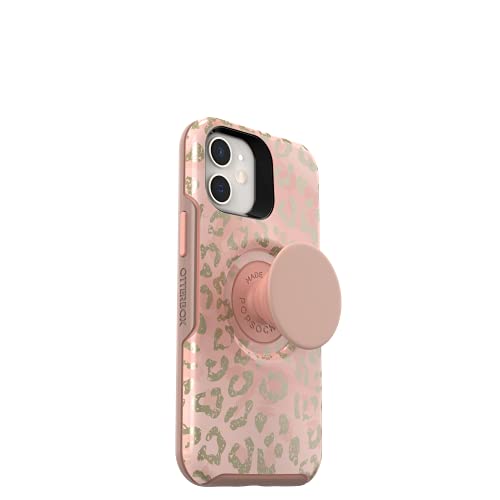 OtterBox + Pop Symmetry Series Case for iPhone 12 Mini, Retail Packaging - Feelin Catty