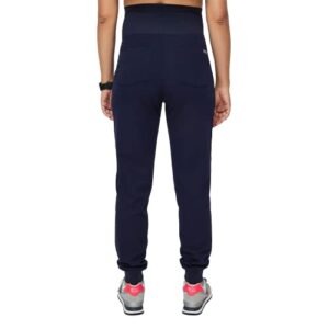 FIGS Zamora Jogger Maternity Scrub Pants for Women - Navy, Tall L