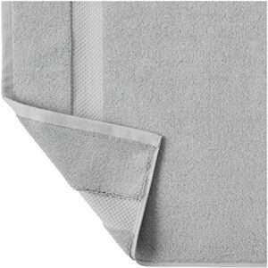 Amazon Aware 100% Organic Cotton Bath Mat - 20 x 31-Inches, Light Gray