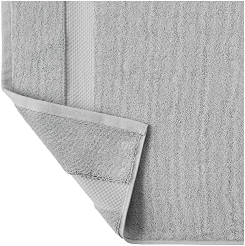 Amazon Aware 100% Organic Cotton Bath Mat - 20 x 31-Inches, Light Gray