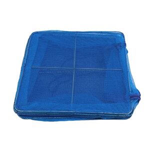 guoshang collapsible mesh hanging drying net outdoor foldable drying fishing net square breathable mesh dryer