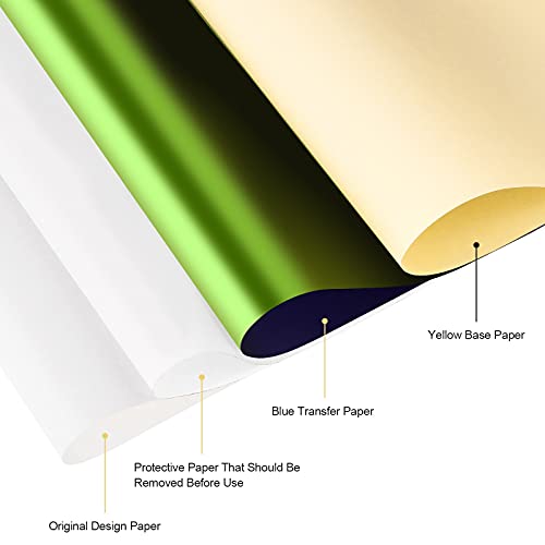 120 Sheets Tattoo Transfer Paper, Stencil Paper for Tattooing, 4 Layers Tattoo Transfer Paper for Tattoo Supplies, A4 Size