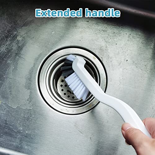 Sihuuu Cleaning Dish Brush, Bottle Brush,Bathroom Scrub Brushes, Kitchen Sink Brushes, 5 pcs Household Pot Pan Dishwasher Edge Corners Tile Deep Cleaning Brushes