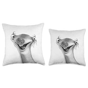 20th Century Fox Ice Age Sid The Sloth Photo Booth Portrait Throw Pillow, 16x16, Multicolor