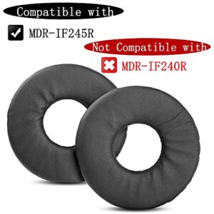 YunYiYi mdr-if245r Earpad Ear Cushions Replacement Compatible with Sony MDR-IF245R Wireless Headphones Ear Foam Sponge