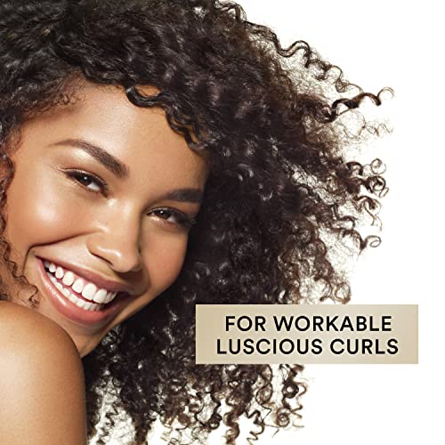 Suave Pink Luscious Curls Styling Cream Hair Cream for Luscious Curls Curl Defining Cream with Amino Acid Complex 4.75 oz