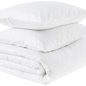 Amazon Aware 100% Organic Cotton 300 Thread Count Duvet Cover Set - White, King