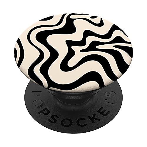 Swirls 60s 70s Aesthetic PopSockets Swappable PopGrip