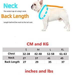 Cooling Dog Harness for Small Medium Dog Pet Ice-Cooling Clothes Comfort Fits Puppy Cooler Vest Shirt for Summer (Yellow, XL)