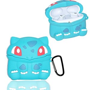 beats studio buds case,cute 3d cartoon kawaii funny fun beats studio buds case,soft silicone shockproof keychain charging box.for boys and girls,compatible beats studio buds skin cases