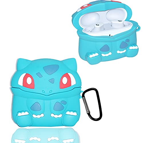 Beats Studio Buds Case,Cute 3D Cartoon Kawaii Funny Fun Beats Studio Buds Case,Soft Silicone Shockproof Keychain Charging Box.for Boys and Girls,Compatible Beats Studio Buds Skin Cases