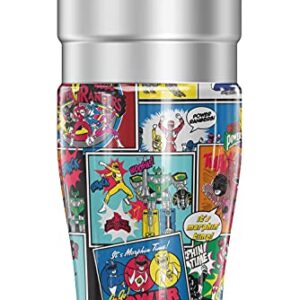 THERMOS Power Rangers Power Rangers Comic Collage STAINLESS KING Stainless Steel Travel Tumbler, Vacuum insulated & Double Wall, 16oz