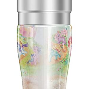 THERMOS My Little Pony Retro Classic Ponies STAINLESS KING Stainless Steel Travel Tumbler, Vacuum insulated & Double Wall, 16oz