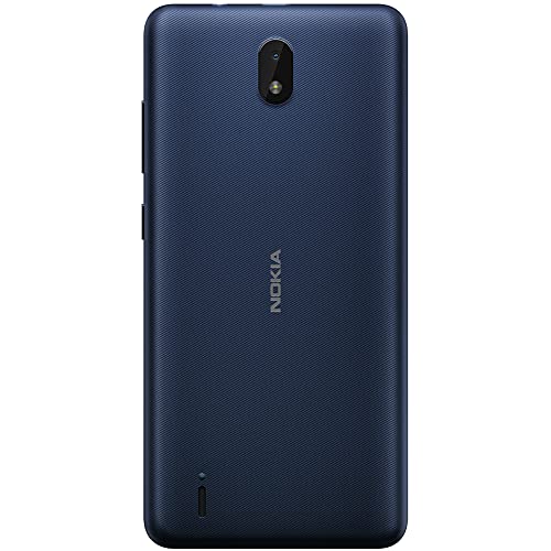 Nokia C01 Plus | Android 11 (Go Edition) | Unlocked Smartphone | 2-Day Battery | 1/32GB | 6.52-Inch Screen | Dark Blue