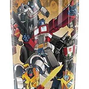 THERMOS Transformers Autobots V Decepticons GUARDIAN COLLECTION Stainless Steel Travel Tumbler, Vacuum insulated & Double Wall, 12 oz.