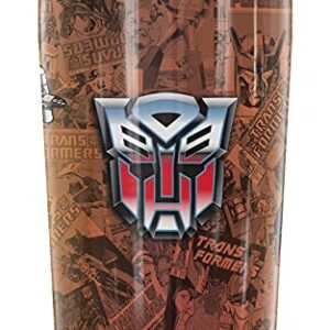 THERMOS Transformers Autobots V Decepticons GUARDIAN COLLECTION Stainless Steel Travel Tumbler, Vacuum insulated & Double Wall, 12 oz.